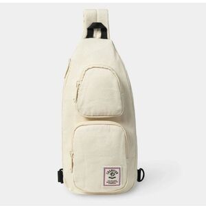 Champion Cream Sling Backpack Crossbody